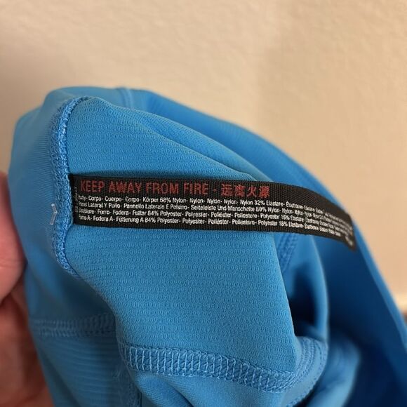 FREE PEOPLE Movement Instant Replay Shorts in Varsity Blue NWT - Picture 6 of 7